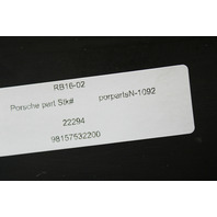 2013-2015 Porsche Boxster 981 Radiator Air Intake Duct Right - 98157532200