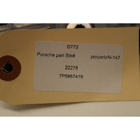 2011-2018 Porsche Cayenne Rear Door Panel Trim Molding Left Driver - 7P5867419 OEM