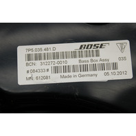2011-2016 Porsche Cayenne Subwoofer Rear Speaker BOSE OEM 7P5035481D