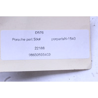 2003 2004 Porsche Boxster 986 Front Bumper Grille Intake Duct Right OEM