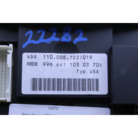 1999 Porsche 911 996 Speedometer Instrument Cluster OEM