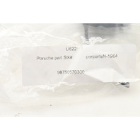 2005 2006 2007 2008 Porsche Boxster 987 Front Bumper Tow Hook Cover OEM