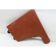 05-12 Porsche 911 Boxster Cayman Right Stereo Side Trim Leather Terra OEM