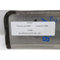 1999-2004 Porsche 911 996 Stainless Steel Door Sill Trim "Carrera" OEM