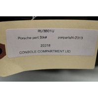 2011-2018 Porsche Cayenne 958 Center Console Lid Umber OEM