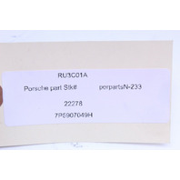 2011 2012 2013 Porsche Cayenne Rear Climate Temperature Control Panel OEM