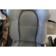 1999-2004 Porsche 911 Boxster Sport Seat Seats Pair Front Grey OEM