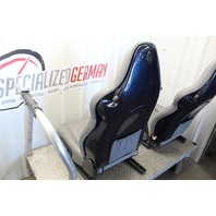 1999-2004 Porsche 911 Boxster Sport Seat Seats Pair Front Grey OEM