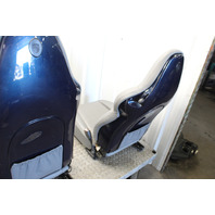 1999-2004 Porsche 911 Boxster Sport Seat Seats Pair Front Grey OEM