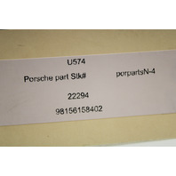 2013-2020 Porsche Boxster Roll Bar Wind Screen Deflector Right OEM