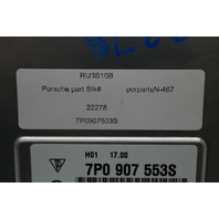 2011 2012 2013 2014 Porsche Cayenne Air Suspension Leveling Module - 7P0907553S OEM