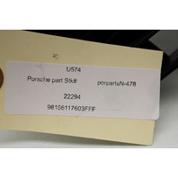 2013-2020 Porsche Boxster 981 Convertible Top Flap Right - 981561176071 OEM