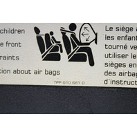 2013-2022 Porsche Boxster 981 718 Sun Visor Left OEM