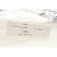 1997-2004 Porsche 911 Boxster Side Marker Light Left Right Pair Tinted OEM