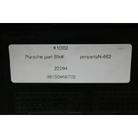 2013-2016 Porsche Boxster Door Sill Scuff Plate Left OEM