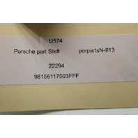 2013-2020 Porsche Boxster 981 Convertible Top Flap Left - 981561175061 OEM