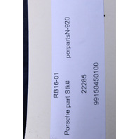 2012-2016 Porsche 911 991 Front Fender Liner Splash Shield Left Driver - 99150450100 OEM