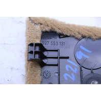 2005-2012 Porsche 911 Boxster Cayman Left Console Carpet Trim Beige OEM