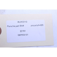 2005-2012 Porsche 911 Boxster Cayman Left Console Carpet Trim Beige OEM