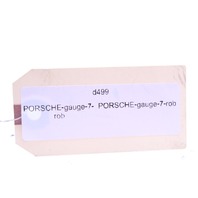Porsche 911 Clock Gauge OEM