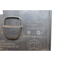 2012-2019 Porsche 911 Boxster Cayman Fuse Box Cover Left OEM