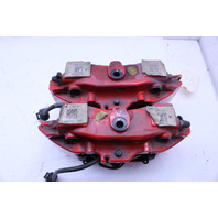 2013-2016 Porsche Boxster Cayman 981 Rear Brake Calipers Brembo Pair Red OEM