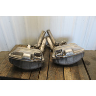 2009 2010 2011 2012 Porsche 911 997.2 Muffler Exhaust Sport Valved Right Left OEM