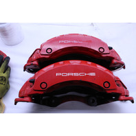 2008 2009 2010 Porsche Cayenne Turbo 957 Brake Caliper Brembo Front Pair Set 95535142170 OEM
