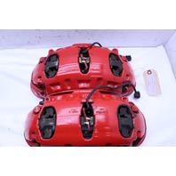 2008 2009 2010 Porsche Cayenne Turbo 957 Brake Caliper Brembo Front Pair Set 95535142170 OEM