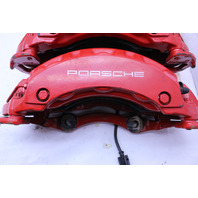 2008 2009 2010 Porsche Cayenne Turbo 957 Brake Caliper Brembo Front Pair Set 95535142170 OEM