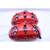 2008 2009 2010 Porsche Cayenne Turbo 957 Brake Caliper Brembo Front Pair Set 95535142170 OEM