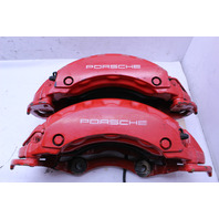 2008 2009 2010 Porsche Cayenne Turbo 957 Brake Caliper Brembo Front Pair Set 95535142170 OEM