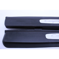 2013 2014 2015 2016 Porsche Cayman Door Sill Scuff Plate OEM