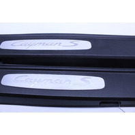 2013 2014 2015 2016 Porsche Cayman Door Sill Scuff Plate OEM