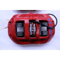 2008 2009 2010 Porsche Cayenne Turbo Rear Brake Caliper Set Pair Brembo Red - 95535242170 OEM