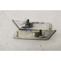 2005-2008 Porsche 911 997 Boxster Cayman 987 Side Marker Lights Pair Clear Pair OEM