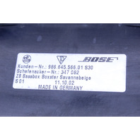 2002-2004 Porsche Boxster 986 Rear Speaker Box Shelf Bose - 98664556601 OEM