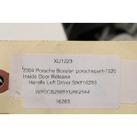 1997-2004 Porsche Boxster 986 Inside Door Release Handle Left - 98655537102 OEM