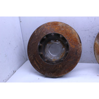 2008 2009 2010 Porsche Cayenne Turbo Front Brake Rotor 2 Piece Sold As Is OEM