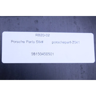 2013-2024 Porsche Boxster Cayman Left Quarter Fender Liner 98150450501 OEM