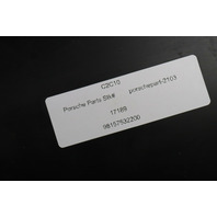 2013-2015 Porsche Boxster 981 Radiator Air Intake Duct Right - 98157532200 OEM