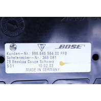 2002-2004 Porsche 911 996 Rear Subwoofer Speaker Box Bose OEM