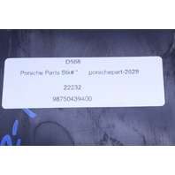 2005-2012 Porsche Boxster Cayman 987 Rocker Panel Mud Guard Right OEM