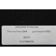 2010-2016 Porsche Panamera Floor Mat Carpet Set OEM