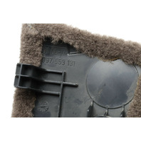 2005-2012 Porsche 911 Boxster Cayman Left Console Carpet Trim Cocoa OEM