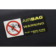 2006-2012 Porsche 911 997 Convertible Sun Visor Right Black OEM