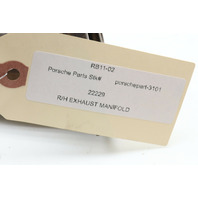 2002-2004 Porsche 911 996 3.6 EXhaust Manifold Right OEM