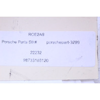 2005-2012 Porsche Boxster Cayman 987 Rear Suspension Crossmember Brace Left OEM