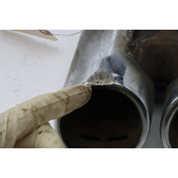 2005-2008 Porsche 911 997 Muffler Exhaust Tip Left Eisenmann X51 OEM