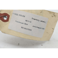 2005 2006 2007 2008 Porsche 911 997 Front Bumper Tow Hook Eye Cover OEM